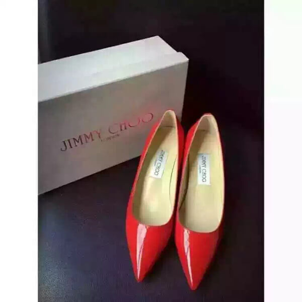 2016-17AW コレクション ジミーチュウスーパーコピー JIMMY CHOO☆ROMY 60 スエードパンプス Red